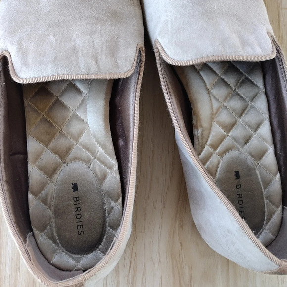 Birdies the starling smoking loafer tan leather flats women's sz 8 - Picture 6 of 14